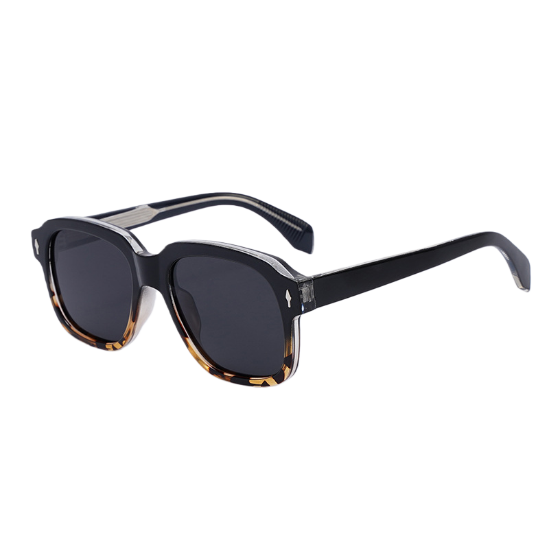 European Vintage Square Polarized Sunglasses