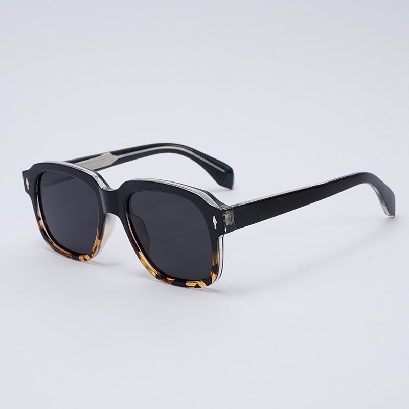 European Vintage Square Polarized Sunglasses