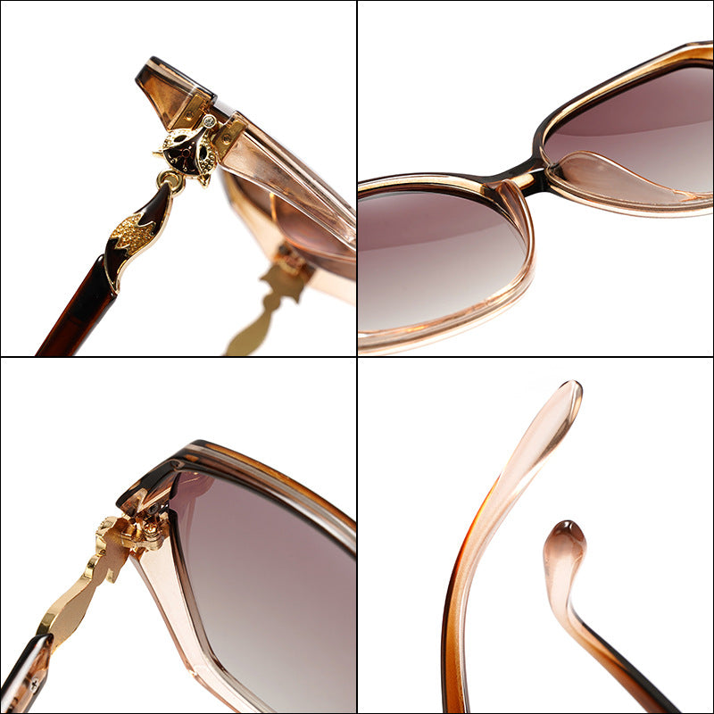 Elegant Gradient Square Polarized Sunglasses