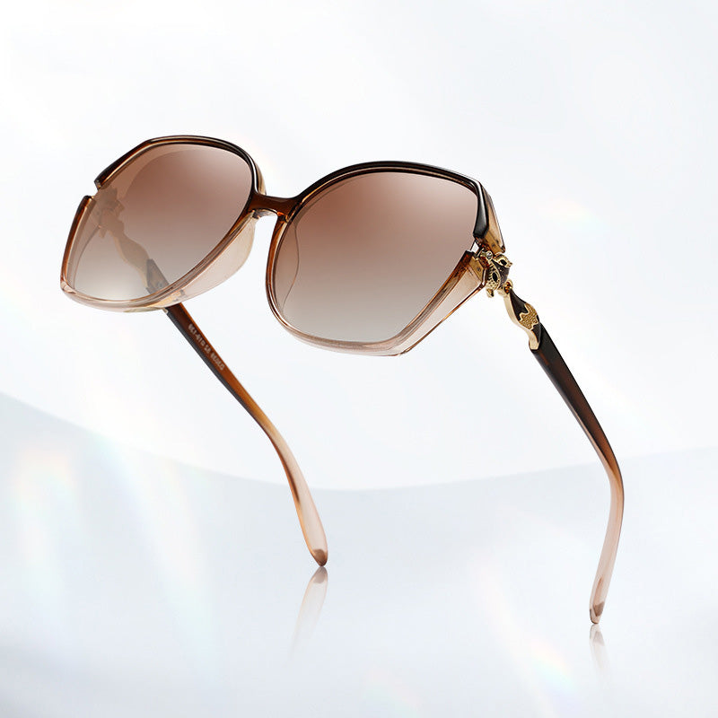 Elegant Gradient Square Polarized Sunglasses