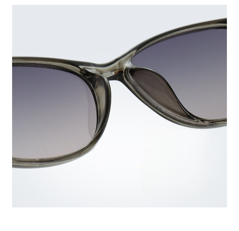 Oval Gradient Polarized Sunglasses