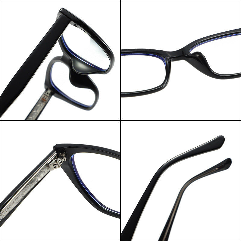 TR90 Commuter Butterfly Blue Light Eyeglass Frame