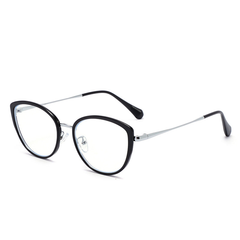 TR+Metal Commuter Blue Light Square Eyeglass Frame