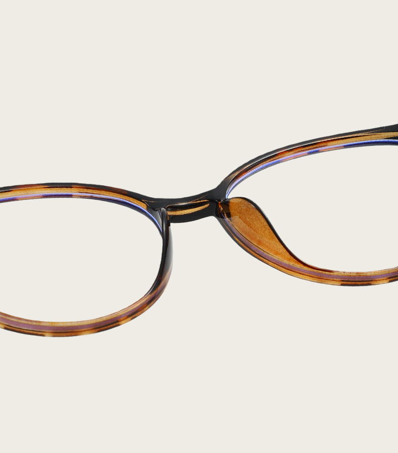 TR+Metal Commuter Blue Light Square Eyeglass Frame