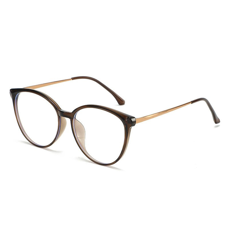 TR+Metal Commuter Blue Light Square Eyeglass Frame
