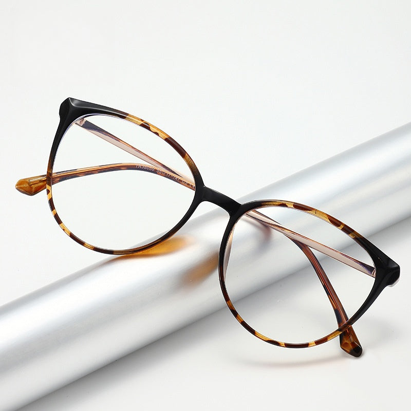 TR+Metal Commuter Blue Light Square Eyeglass Frame