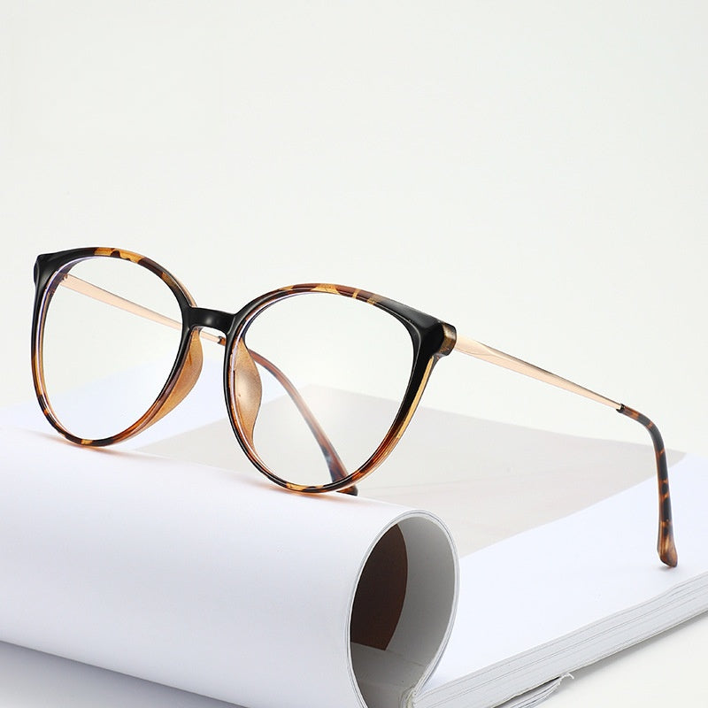 TR+Metal Commuter Blue Light Square Eyeglass Frame