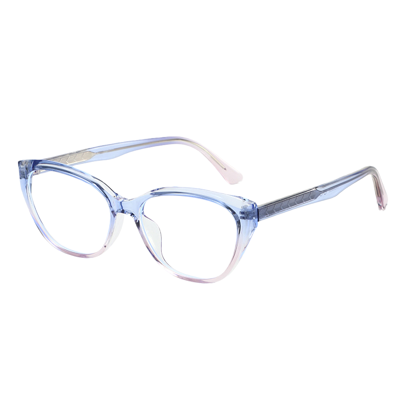 TR90 Commuter Cat-Eye Blue Light Eyeglass Frame