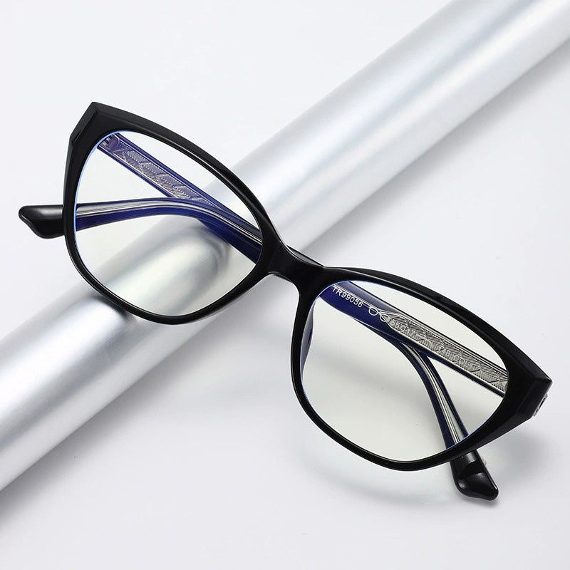 TR90 Commuter Cat-Eye Blue Light Eyeglass Frame